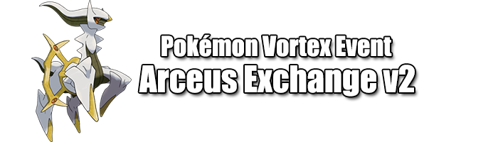 Pokémon Vortex on X: The next Pokémon Vortex event is finally here. Join  now to get your Arceus (Electric) for a limited time.   / X