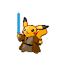 Shiny Pikachu (Jedi)
