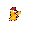 Shiny Pikachu (Christmas).gif