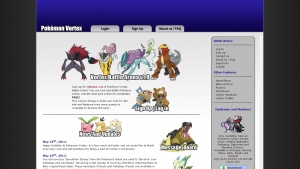 Access zeta.pokemon-vortex.com. Pokémon Vortex v3 - Online Pokémon RPG -  Formerly Pokemon Crater